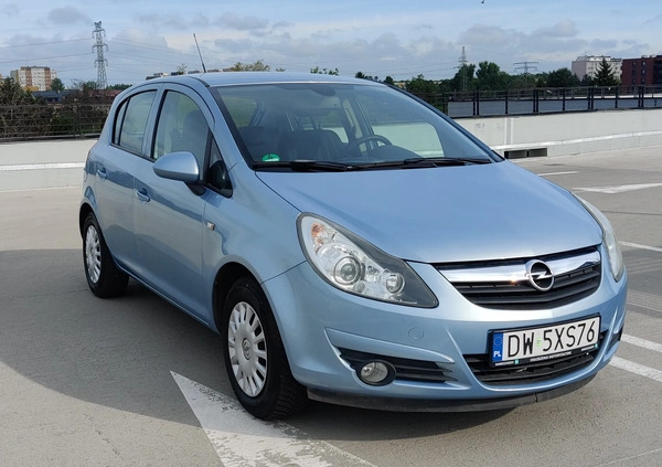 Opel Corsa cena 14600 przebieg: 135000, rok produkcji 2009 z Wrocław małe 379